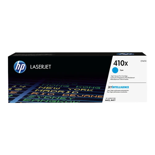 Cartouche de toner d'origine HP 410X cyan - CF411X