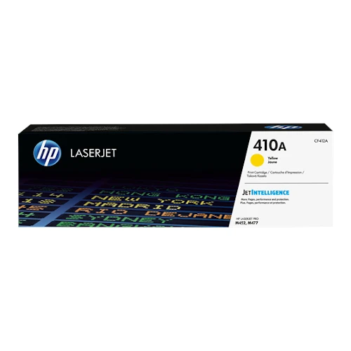 Cartouche de toner d'origine HP 410A jaune - CF412A