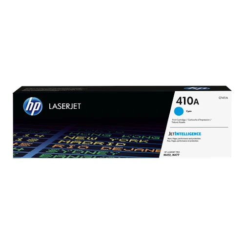 Cartouche de toner d'origine HP 410A cyan - CF411A