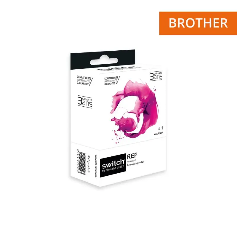 Brother 3235 Cartouche Magenta compatible équivalent à LC3235XLM · Switch