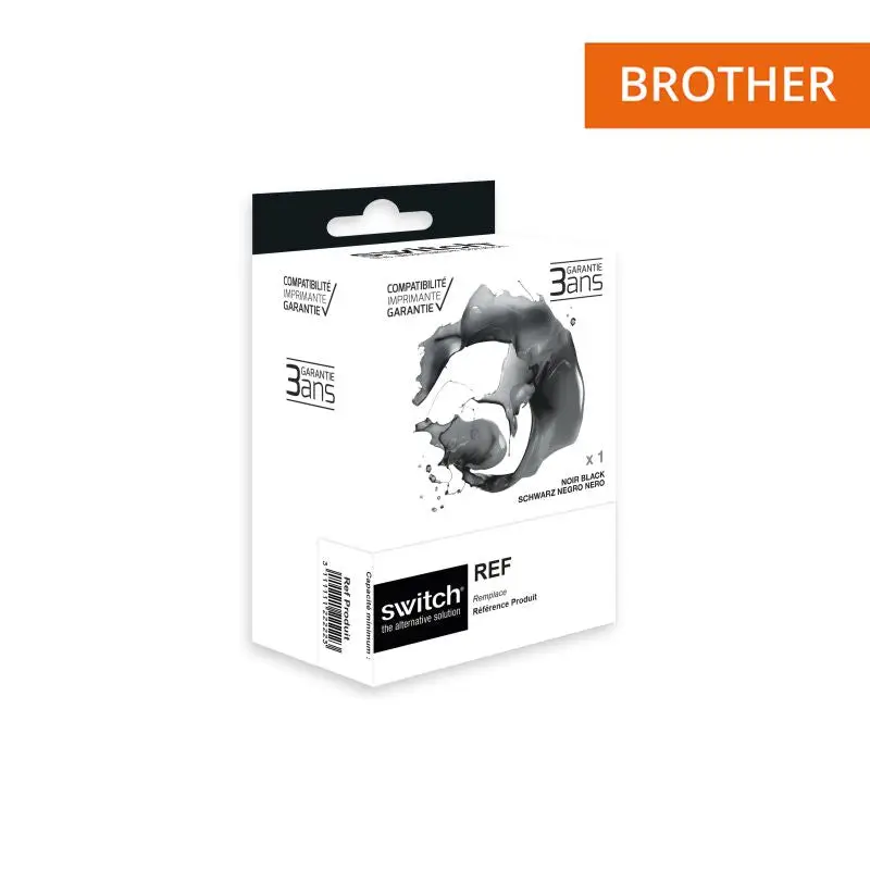 Brother 3235 Cartouche Noir compatible équivalent à LC3235XLBK · Switch
