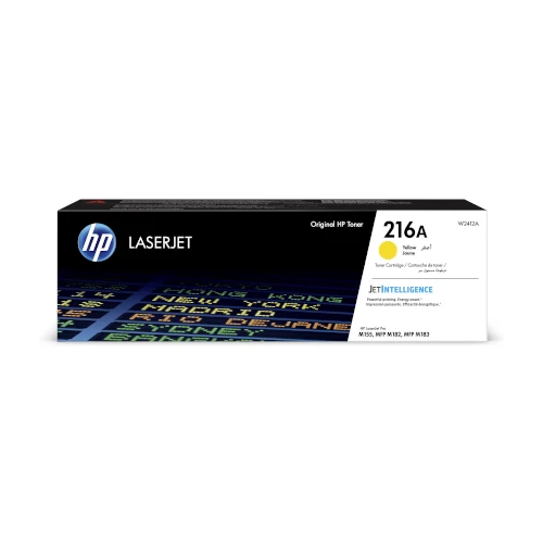 Cartouche de toner d'origine HP 216A jaune - W2412A