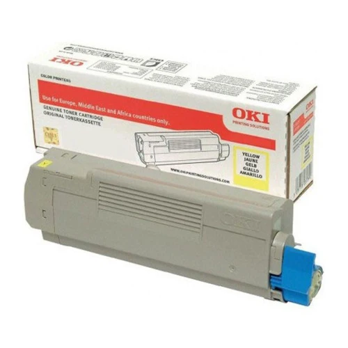 Cartouche de toner d'origine OKI jaune - 46508709