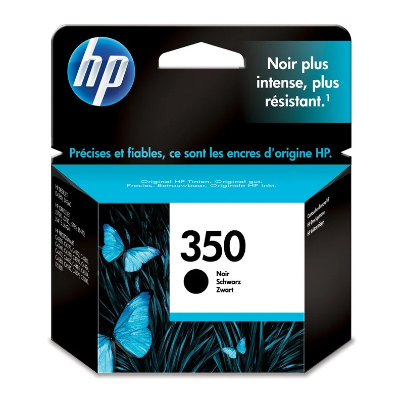 Cartouches d'encre noir d'origine HP 350 - CB335EE