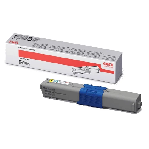 Cartouche de toner d'origine OKI jaune 44469722