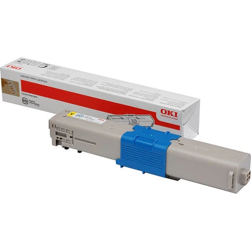 Cartouche de toner d'origine OKI jaune 44973533