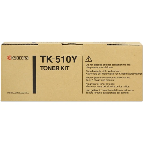 Cartouche de toner d'origine Kyocera jaune TK510Y