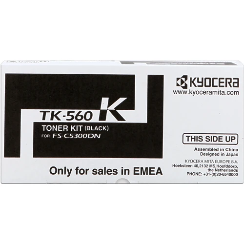 Cartouche de toner d'origine Kyocera noir TK560K