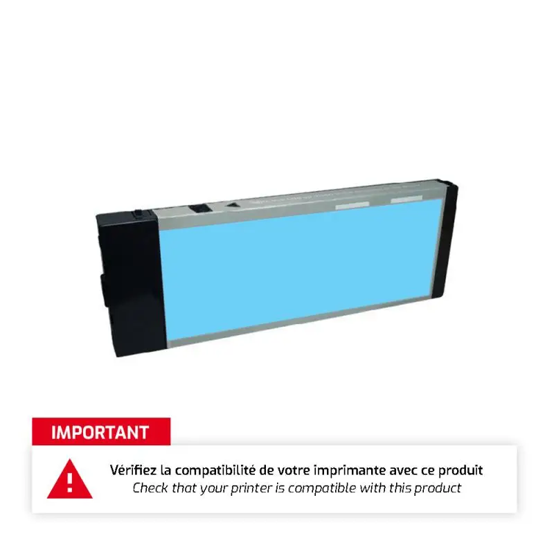 Epson T6065 Cartouche Light Cyan compatible équivalent à C13T606500 pour Epson Stylus Pro 4880