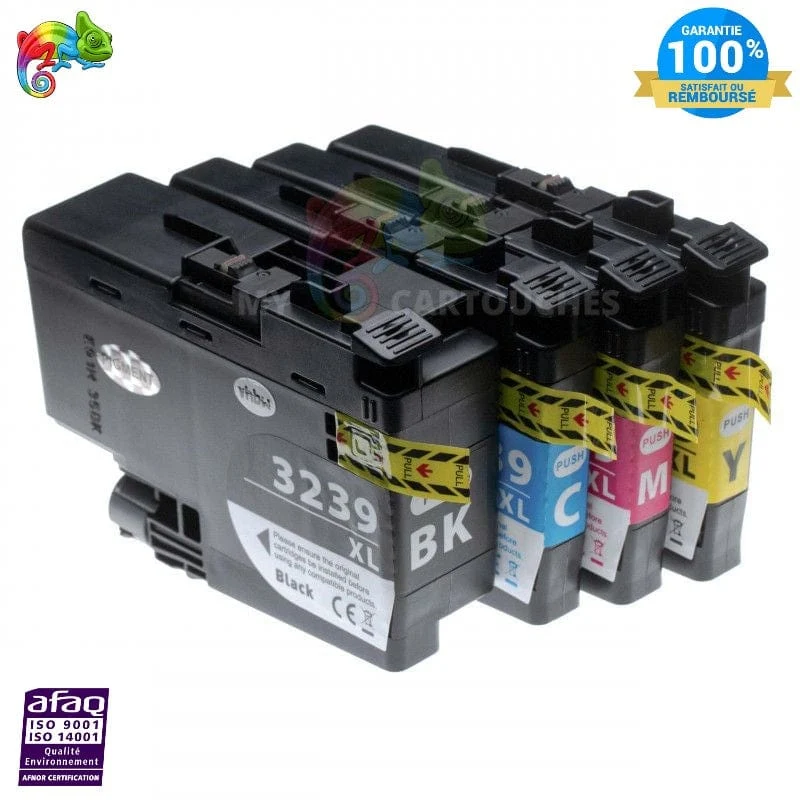 Pack 4 Brother LC-3239 XL: HL-J6000DW, MFC-J5945DW
