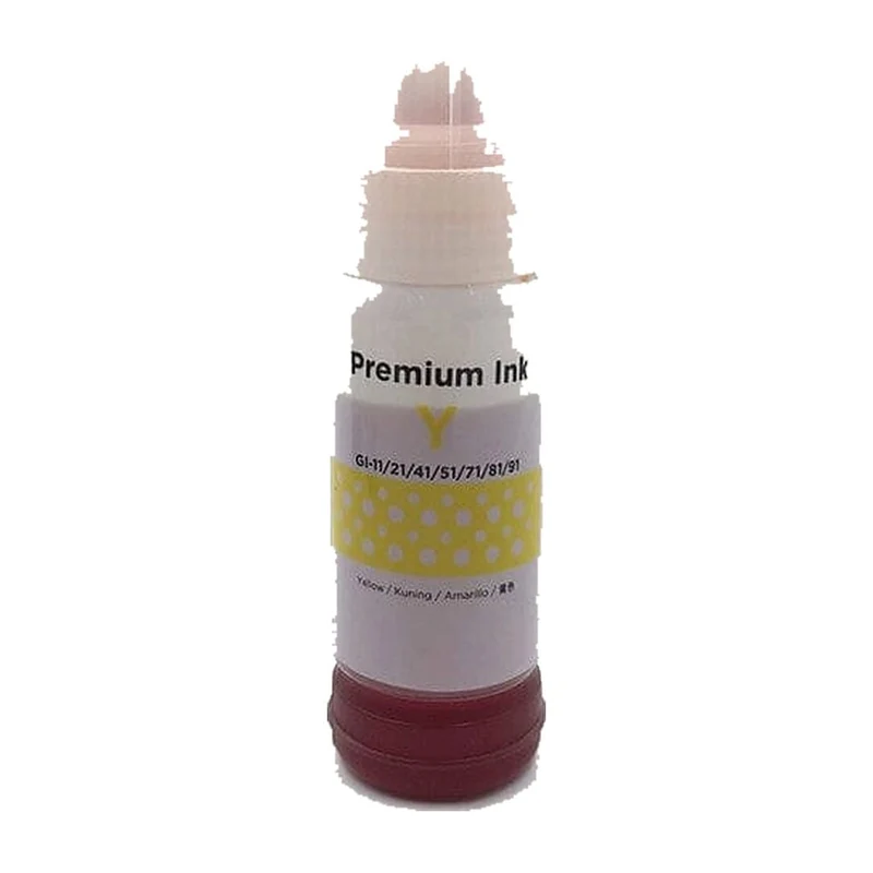 Flacon Encre Canon GI-51 Jaune: PIXMA G 1520, G 2520