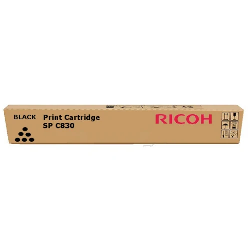 Cartouche de toner d'origine Ricoh SP C830 noir - 821185