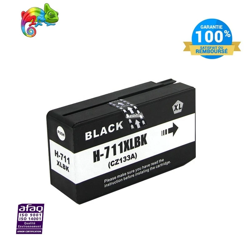 Cartouche HP 711 XL Noir CZ133A: DesignJet T 120, T 520