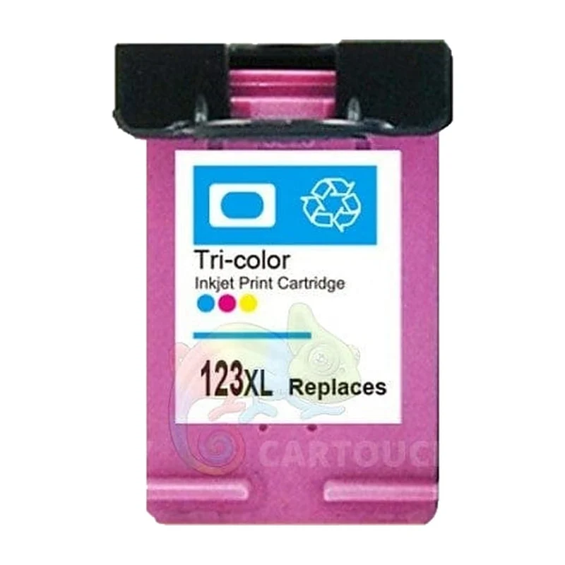 Cartouche HP 123 XL Couleur — DeskJet 2130, 2620, OfficeJet 3830