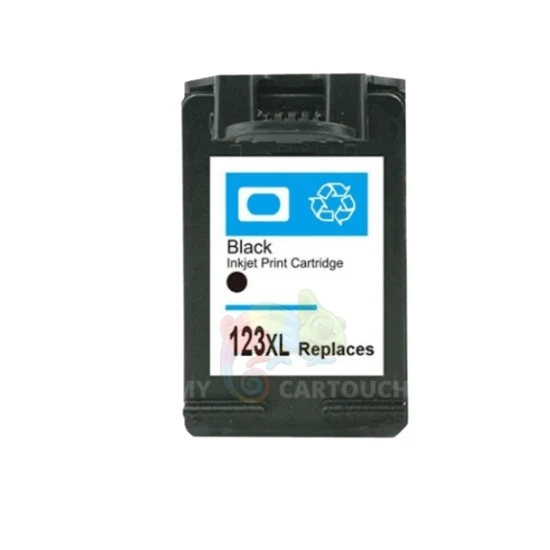 Cartouche HP 123 XL Noir — DeskJet 2130, 2620, OfficeJet 3830