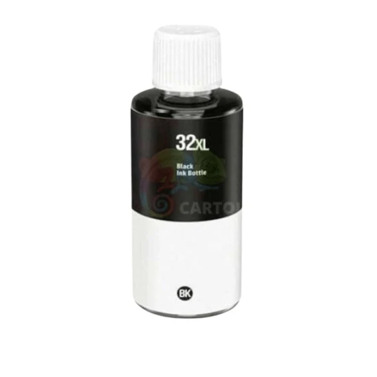 Flacon Encre HP 30/31/32 Noir: Smart Tank 550, 570, 315