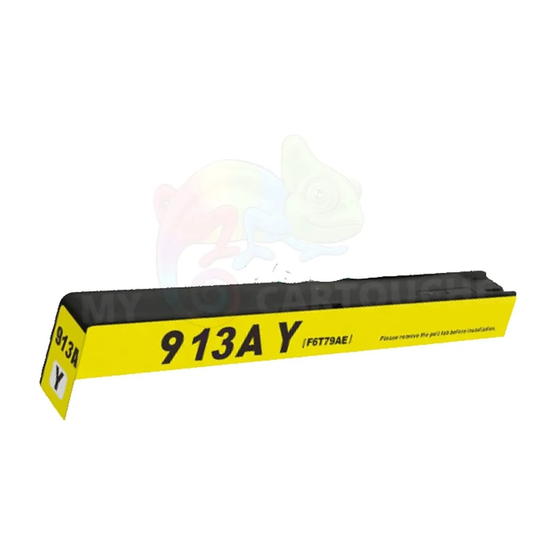 Cartouche HP 913 Jaune: PageWide Pro 452dw, 477dw, 552dw