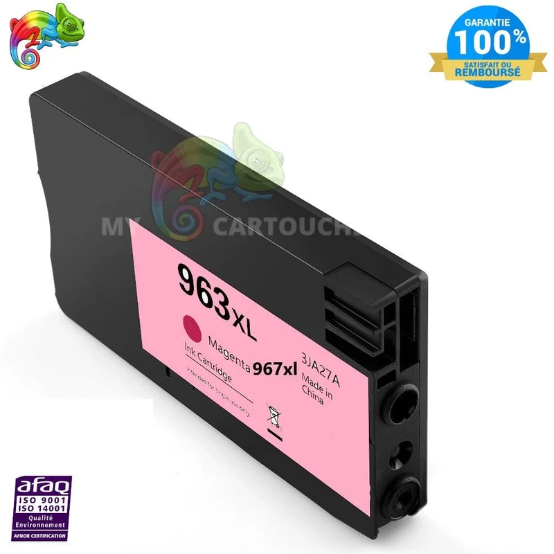 Compatible HP 963/967 XL - Magenta - Niveau d'encre