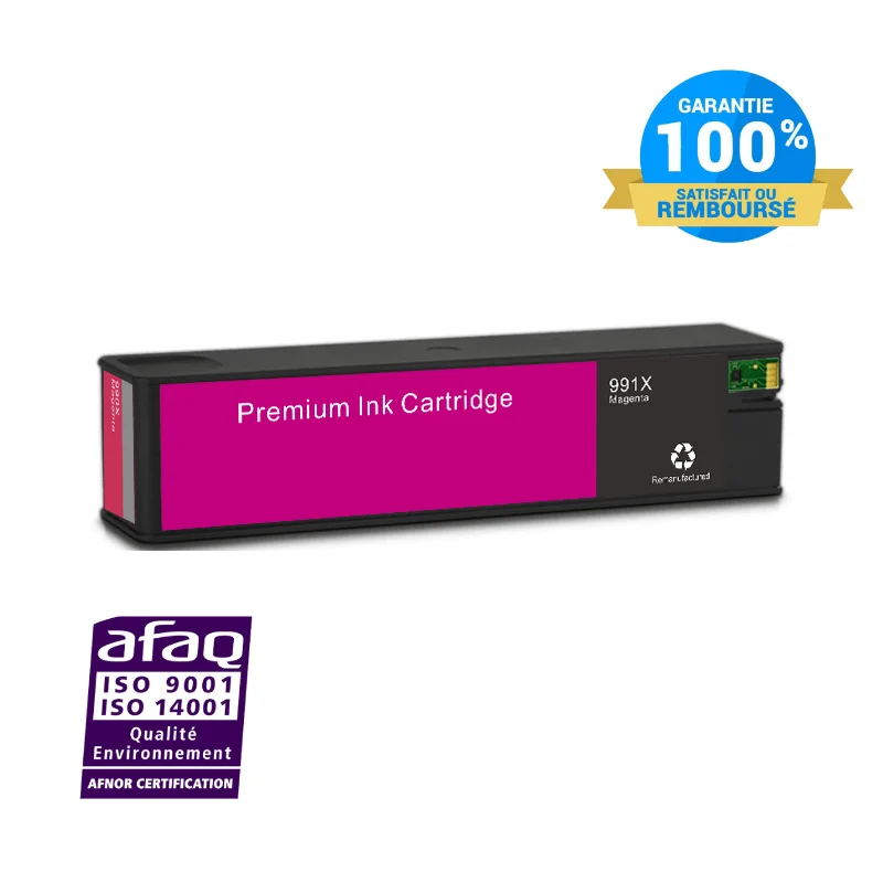 Cartouche HP 991 XL Magenta M0J94AE: PageWide Pro 750, MFP 777 z