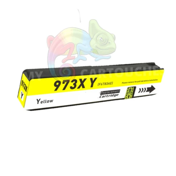 Cartouche HP 973 XL Jaune F6T83AE: PageWide Pro 452dw, 477dw