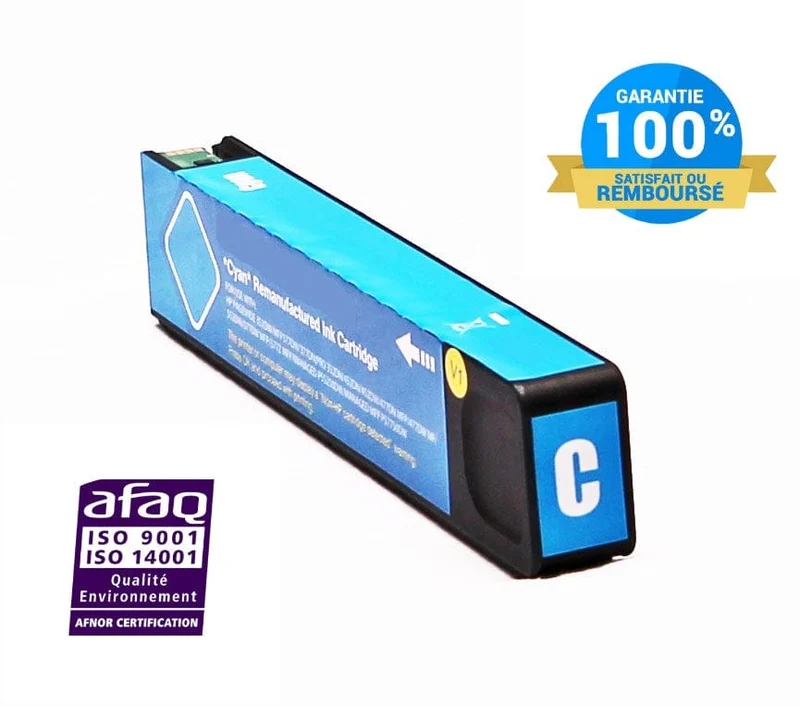 Cartouche HP 980 XL Cyan D8J07A: OfficeJet Enterprise Color X 550