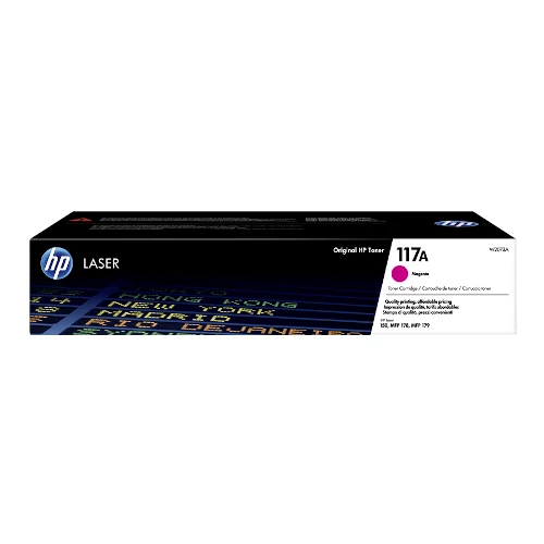Cartouche de toner d'origine HP 117A magenta - W2073A
