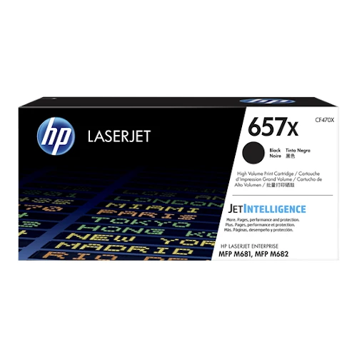 Cartouche de toner d'origine HP 657X noir - CF470X