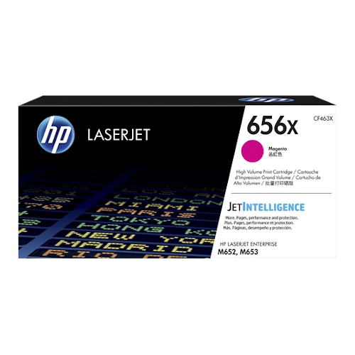 Cartouche de toner d'origine HP 656X magenta - CF463X
