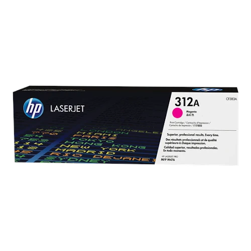 Cartouche de toner d'origine HP 312A magenta - CF383A