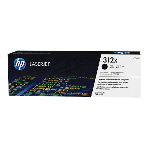 Cartouche de toner d'origine HP 312X noir - CF380X