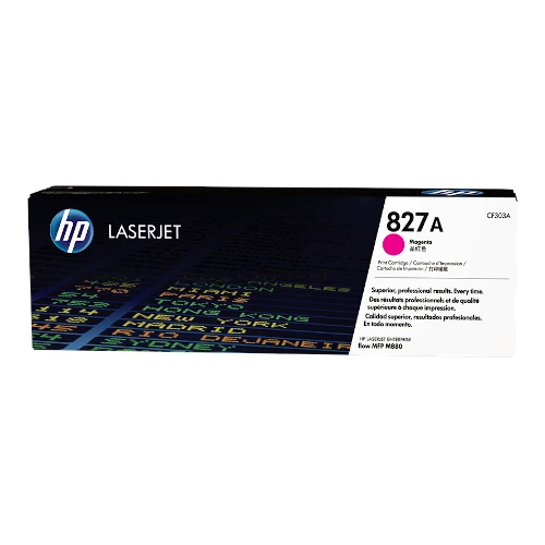 Cartouche de toner d'origine HP 827A magenta - CF303A