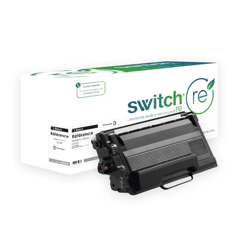Brother TN3600XXL Toner Noir remanufacturé · Switch RE