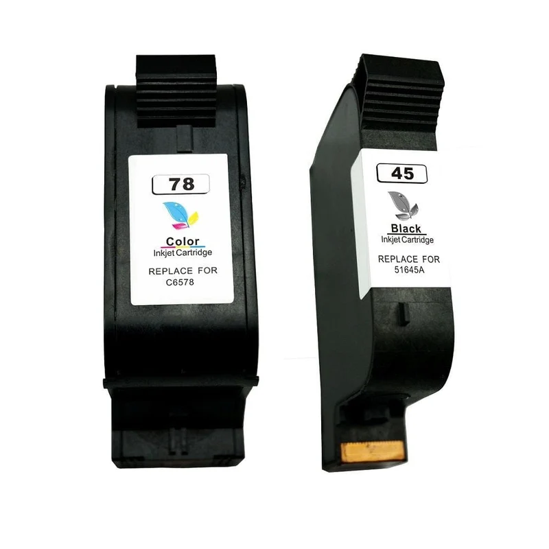 Pack 2 Cartouches HP 45 + HP 78: DeskJet 710C, DeskJet 720C