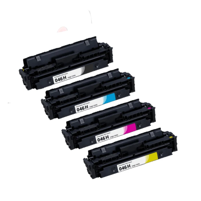 Pack 4 Toners Canon 046H: i-SENSYS LBP-653Cdw, MF732Cdw