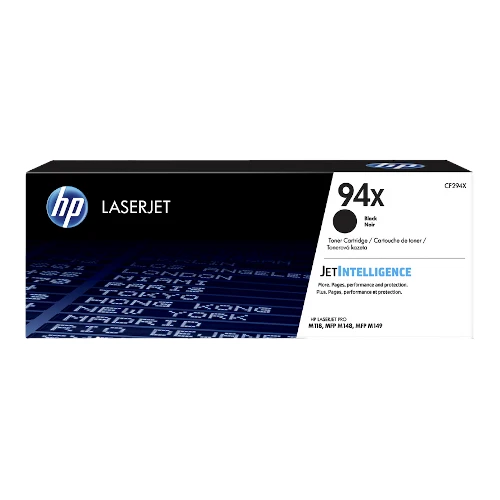 Cartouche de toner d'origine HP 94X noir - CF294X