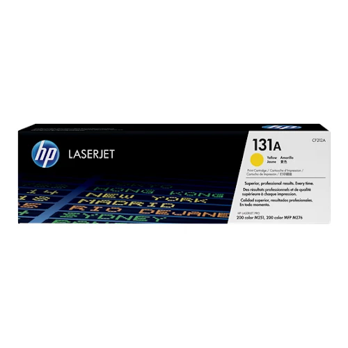 Cartouche de toner d'origine HP 131A jaune - CF212A