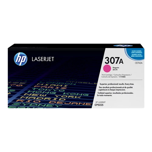 Cartouche de toner d'origine HP 307A magenta - CE743A
