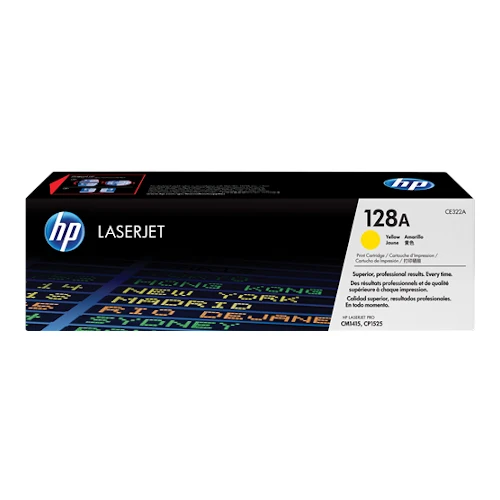 Cartouche de toner d'origine HP 128A jaune - CE322A