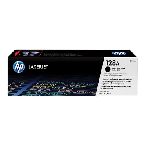 Cartouche de toner d'origine HP 128A noir - CE320A