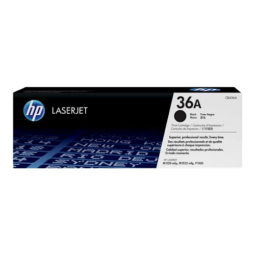 Cartouche de toner d'origine HP 36A noir - CB436A
