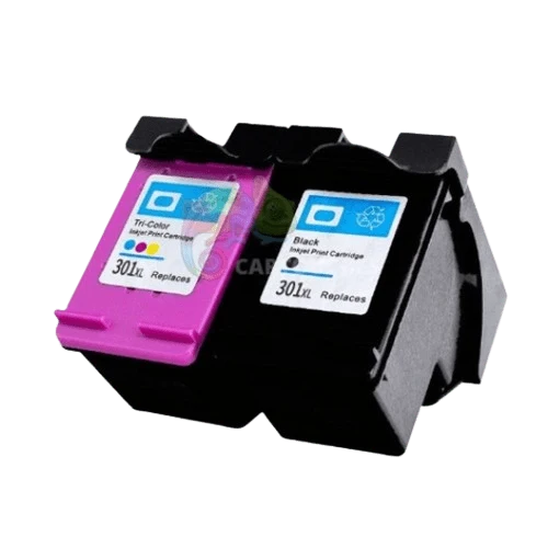Pack 2 Cartouches HP 301 XL: DeskJet 1050, Envy 4500