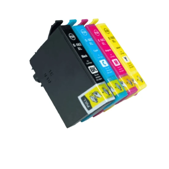 Pack 5 Cartouches Epson 502 XL: XP-5100, WF-2860DWF