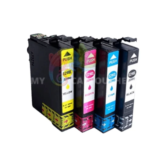 Pack 4 Cartouches Epson 29 XL Fraise: XP-235, XP-332, XP-432