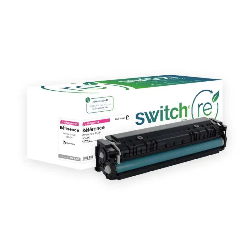 HP 415X Toner Magenta remanufacturé équivalent à W2033X · Switch RE