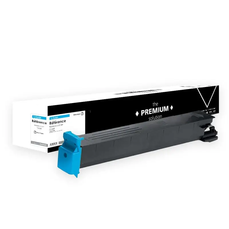 Minolta M-214 Toner Cyan compatible équivalent à TN214