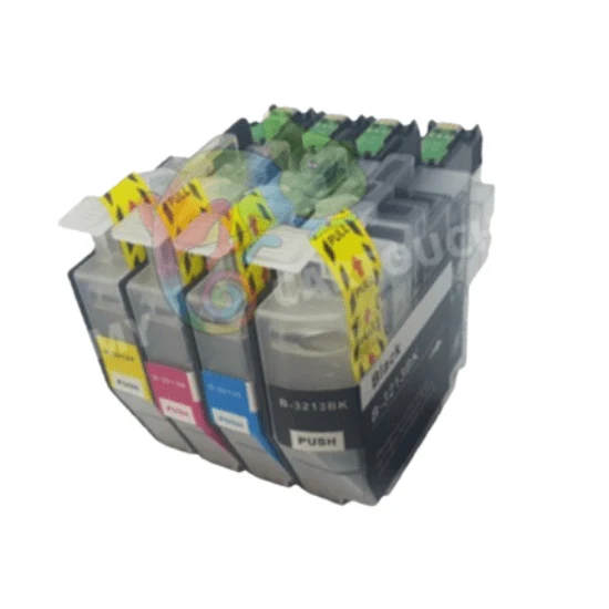 Pack 4 Cartouches Brother LC-3213 XL: DCP-J572DW, MFC-J491DW, MFC-J890DW