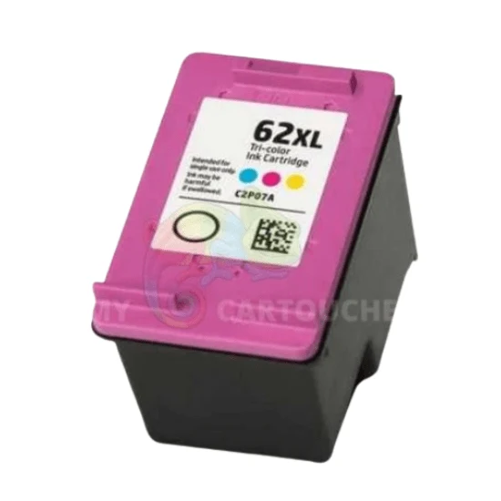 Cartouche HP 62 XL Couleur — DeskJet Ink Advantage 5645, Envy 5540