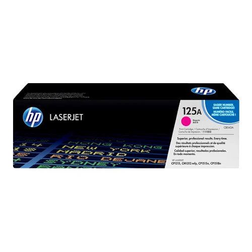 Cartouche de toner d'origine HP 125A magenta - CB543A