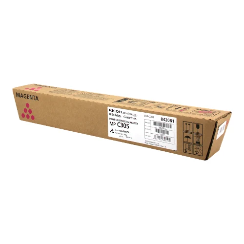 Cartouche de toner d'origine Ricoh MP C305 magenta - 842081/841596