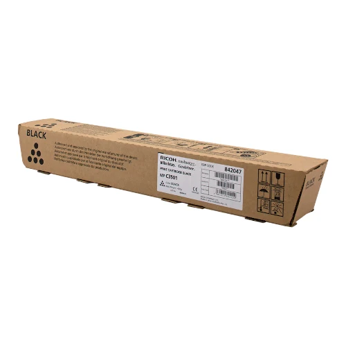 Cartouche de toner d'origine Ricoh MP C3501 noir - 842047/841579